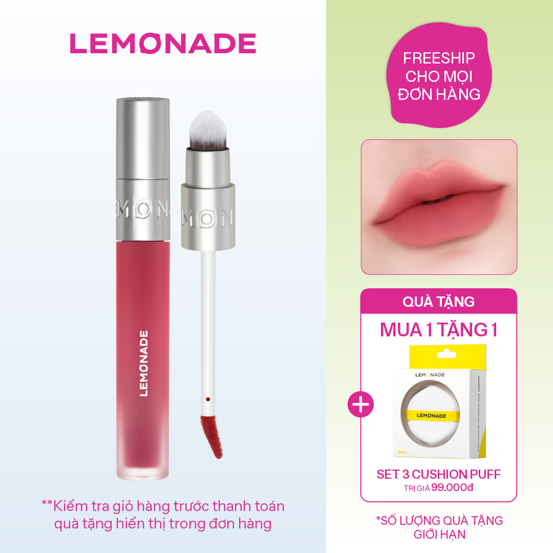  SON BÙN ẨM MỜ MỊN LÂU TRÔI LEMONADE PERFECT COUPLE BLURRY STAIN LIP CREAM 