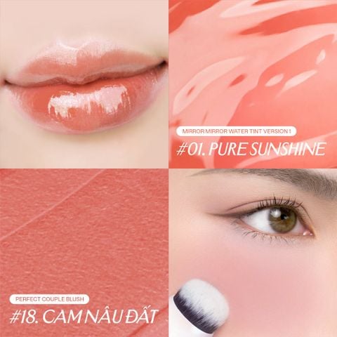  [Fresh] Set Son Má Hồng Lemonade - Combo Makeup Tươi Tắn, Trẻ Trung 