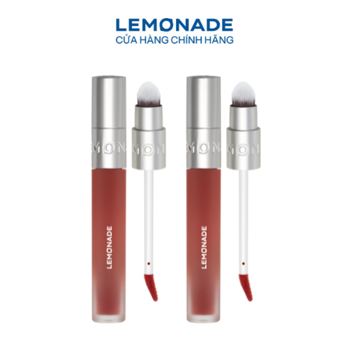 COMBO 02 SON BÙN ẨM MỜ MỊN LÂU TRÔI LEMONADE PERFECT COUPLE BLURRY STAIN LIP CREAM 