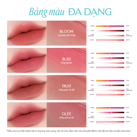  COMBO SON BÙN ẨM MỜ MỊN LÂU TRÔI LEMONADE PERFECT COUPLE BLURRY STAIN LIP CREAM VÀ CHUỐT MI TƠI DÀI LÂU TRÔI LEMONADE SOARING MASCARA 