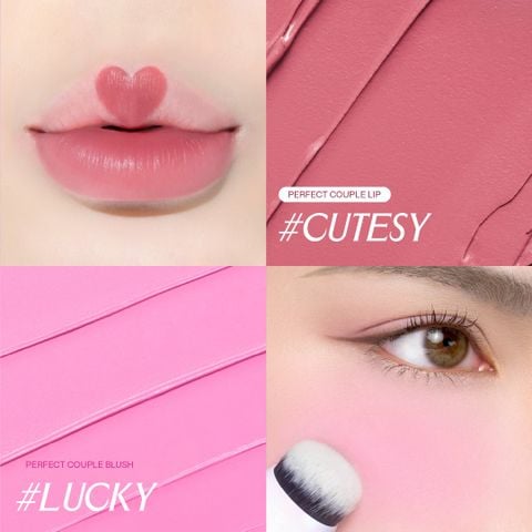  [Sweet] Set Son Má Hồng Lemonade - Combo Makeup Ngọt Ngào, Trong Trẻo 