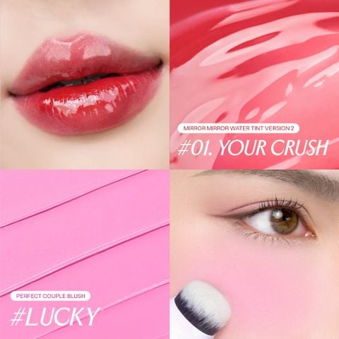  [Sweet] Set Son Má Hồng Lemonade - Combo Makeup Ngọt Ngào, Trong Trẻo 