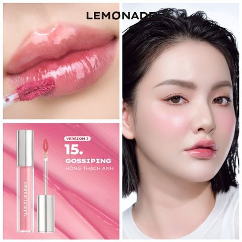  SON TINT BÓNG KHÔNG DÍNH BỀN MÀU LEMONADE MIRROR MIRROR WATER TINT 