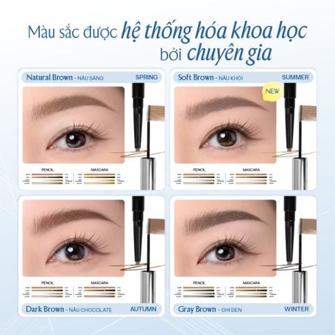  CHÌ KẺ MÀY 2 ĐẦU LEMONADE DUAL EYEBROW 