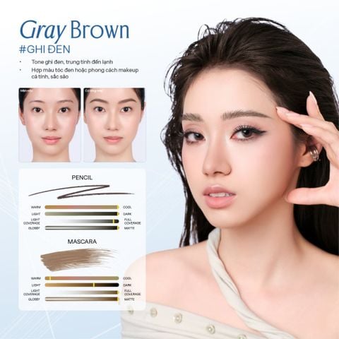  CHÌ KẺ MÀY 2 ĐẦU LEMONADE DUAL EYEBROW 