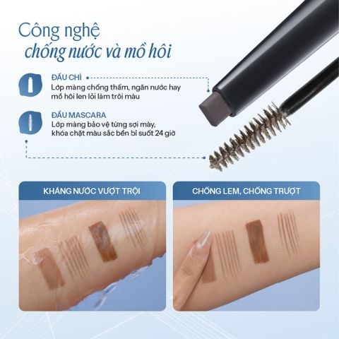  CHÌ KẺ MÀY 2 ĐẦU LEMONADE DUAL EYEBROW 