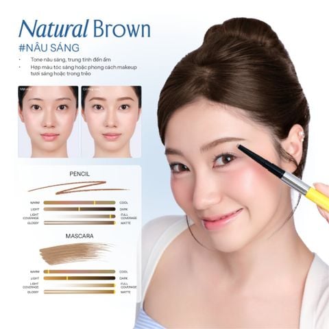  CHÌ KẺ MÀY 2 ĐẦU LEMONADE DUAL EYEBROW 