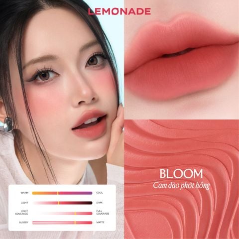  Combo Son bùn ẩm Lemonade Perfect Couple Blurry Stain Lip Cream 3,5g và Chì kẻ mày siêu mảnh Lemonade Micro Eyebrow 0,1g 