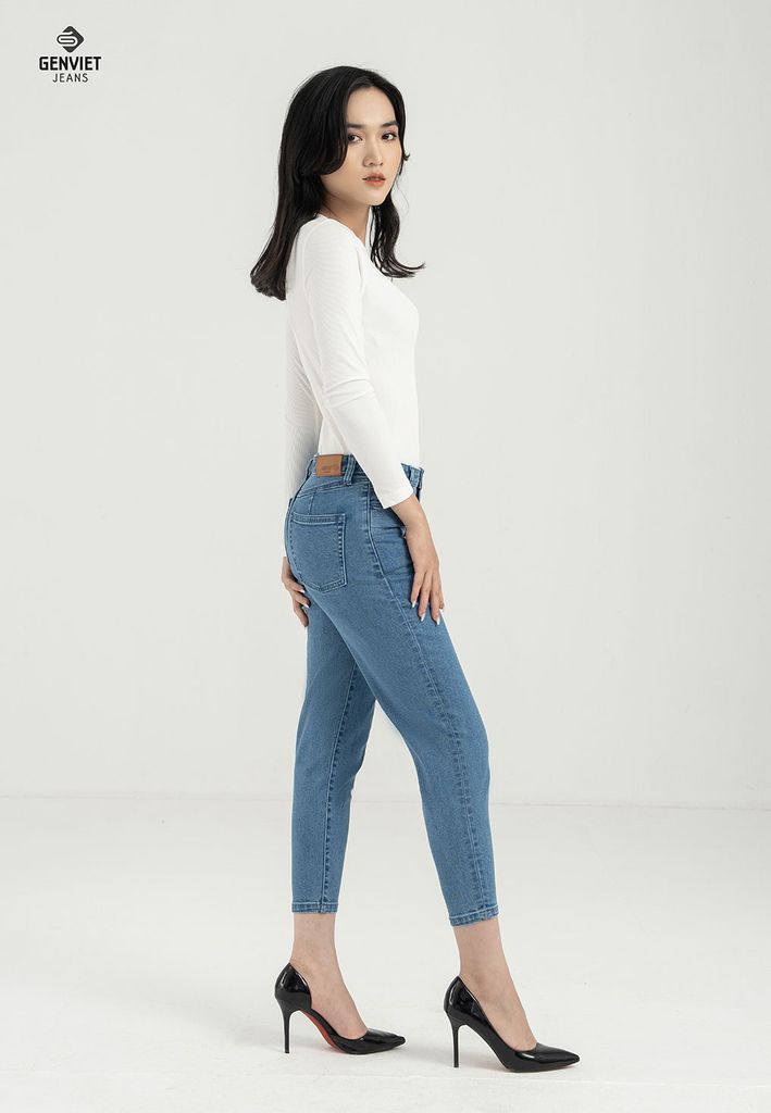 Quần Jeans Nữ Ôm Sát