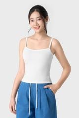 Áo Thun Hai Dây Nữ Ôm Body Cotton Mềm Mịn, Co Giãn 4 Chiều