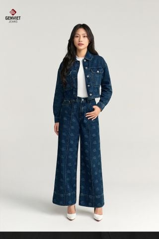 Quần Jeans Nữ Ống Suông