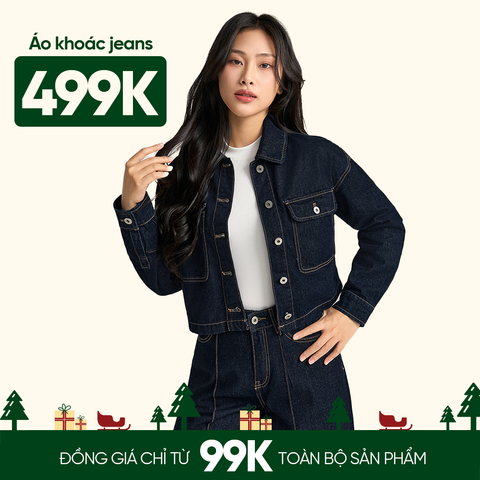 Áo khoác jean - Banner
