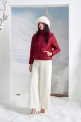 Áo Phao Nữ Chần Bông 3 Lớp - Giữ Ấm Tối Ưu