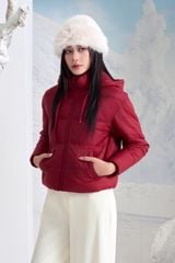 Áo Phao Nữ Chần Bông 3 Lớp - Giữ Ấm Tối Ưu