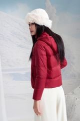 Áo Phao Nữ Chần Bông 3 Lớp - Giữ Ấm Tối Ưu