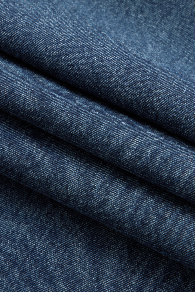Quần Jean Nữ Ống Suông Denim Cotton Cao Cấp - Cạp Chun Co Giãn Thoải Mái, Hack Dáng