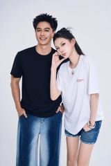 Áo Thun Unisex Phom Suông - Họa Tiết Bản Đồ Việt Nam & Rồng Vàng Tinh Hoa Văn Hóa