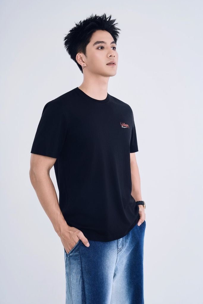 Áo Thun Unisex Phom Suông - Họa Tiết Bản Đồ Việt Nam & Rồng Vàng Tinh Hoa Văn Hóa