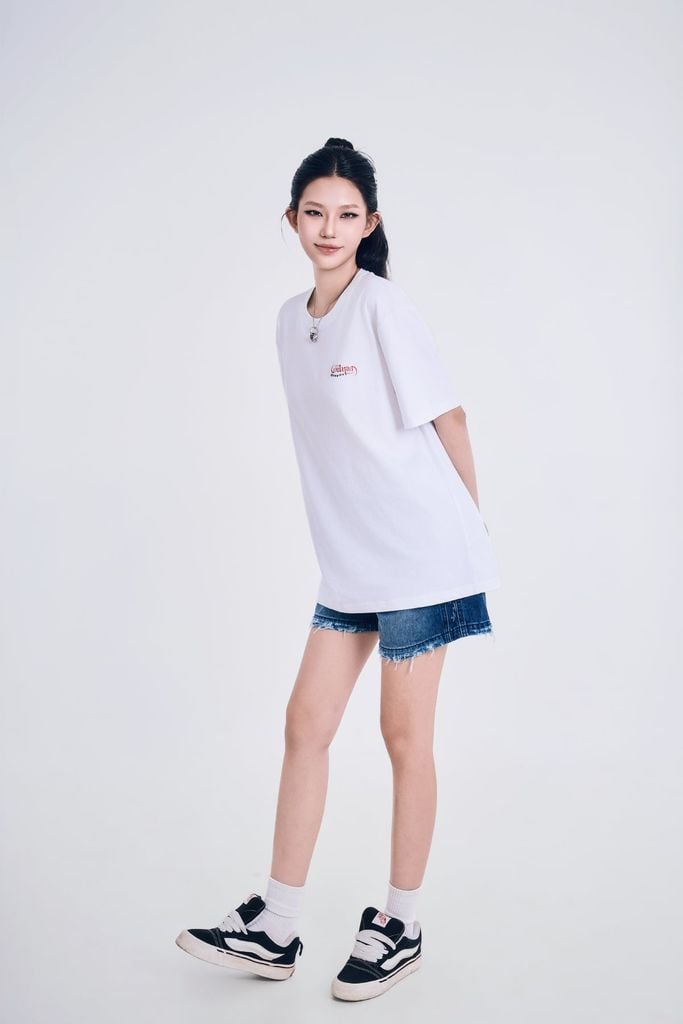 Áo Thun Unisex Phom Suông - Họa Tiết Bản Đồ Việt Nam & Rồng Vàng Tinh Hoa Văn Hóa