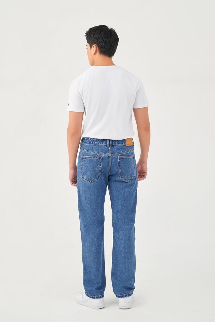 Quần Jeans Nam Ống Đứng