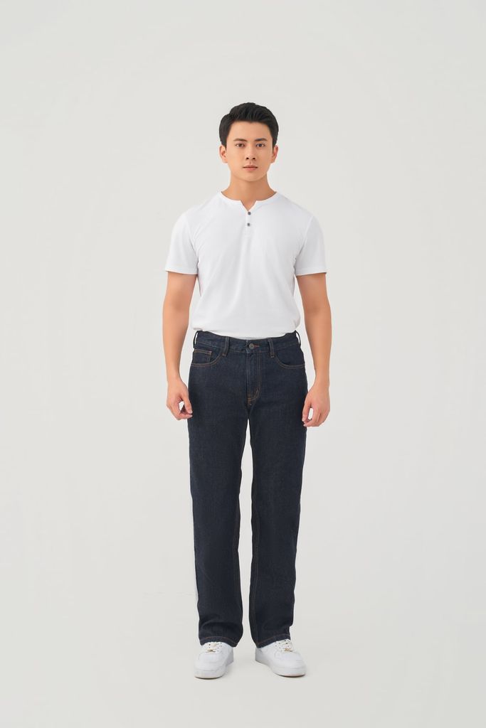 Quần Jeans Nam Ống Đứng
