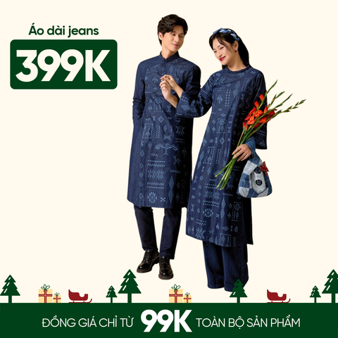 Áo dài jean - Banner