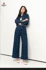 Quần Jeans Nữ Ống Suông