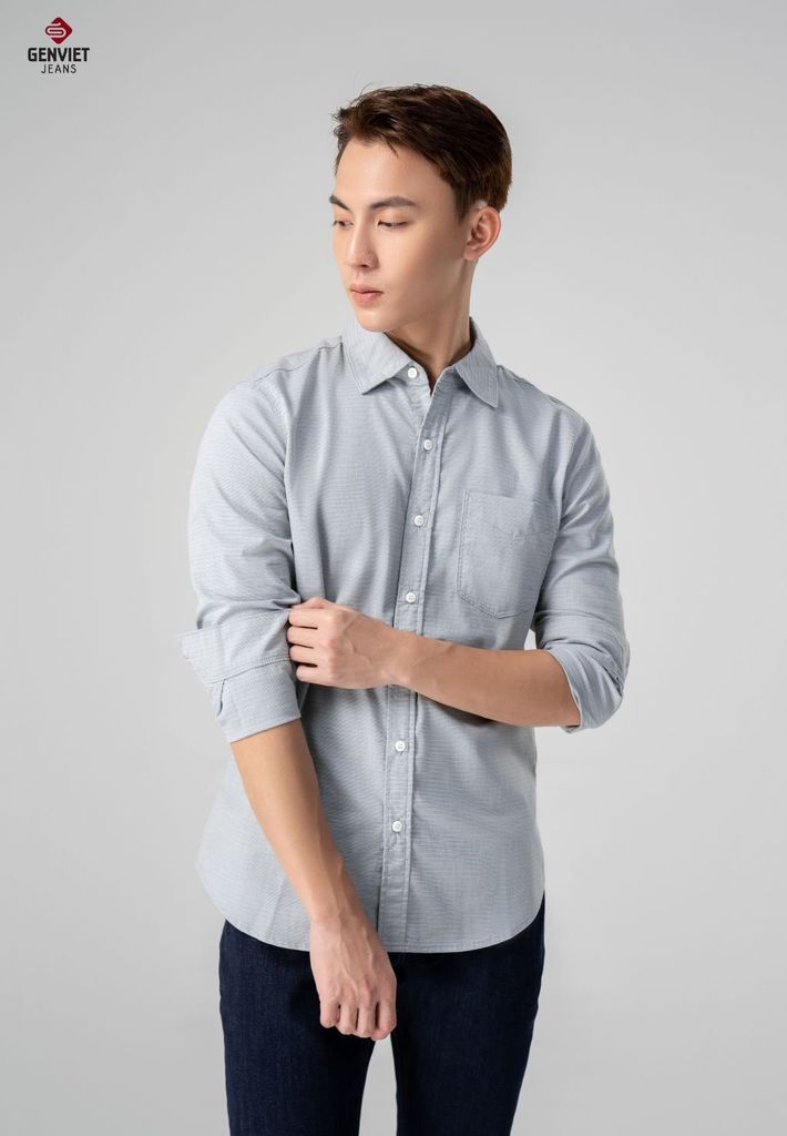 Áo Sơ Mi Dài Tay Nam