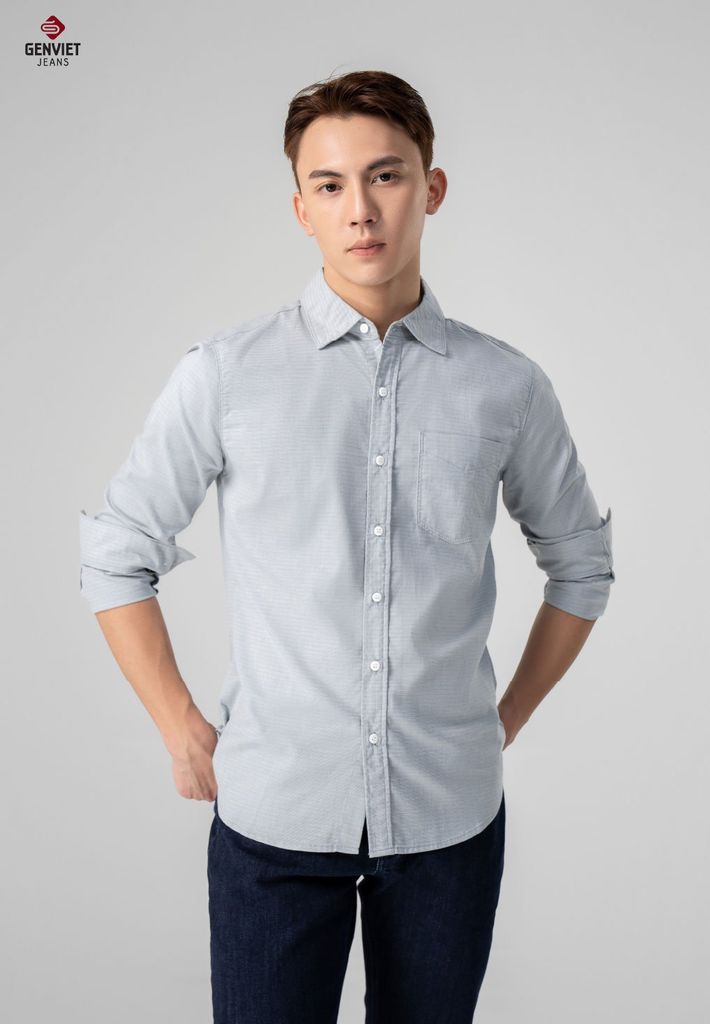 Áo Sơ Mi Dài Tay Nam