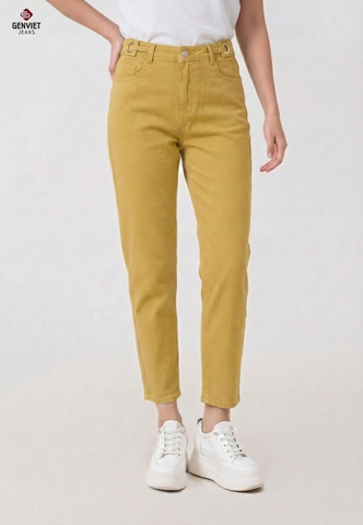 Quần Kaki Nữ Dáng Baggy – Thoải Mái, Cá Tính, Dễ Phối Mọi Ngày