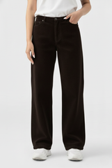 Quần Nhung Nữ Ống Suông - ​Cạp Chun Sau Thoải Mái