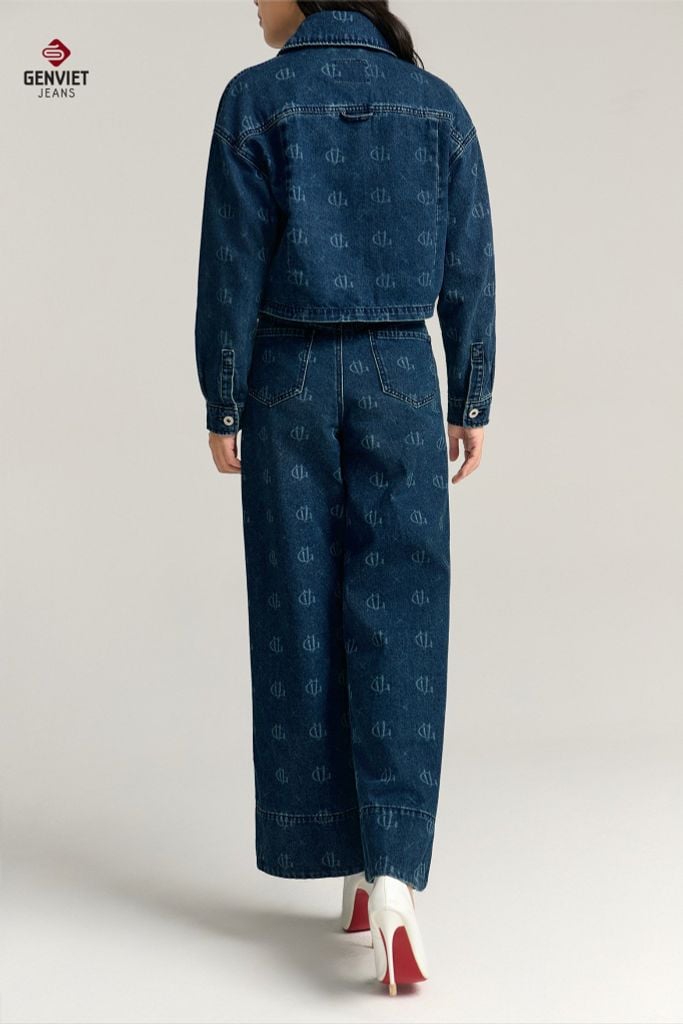 Quần Jeans Nữ Ống Suông