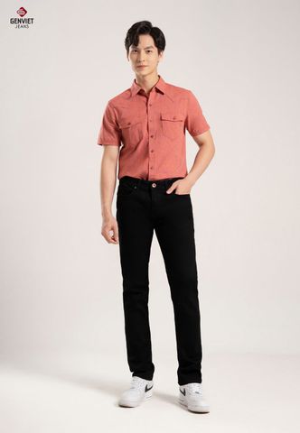 Quần Jeans Nam Ống Col Vừa