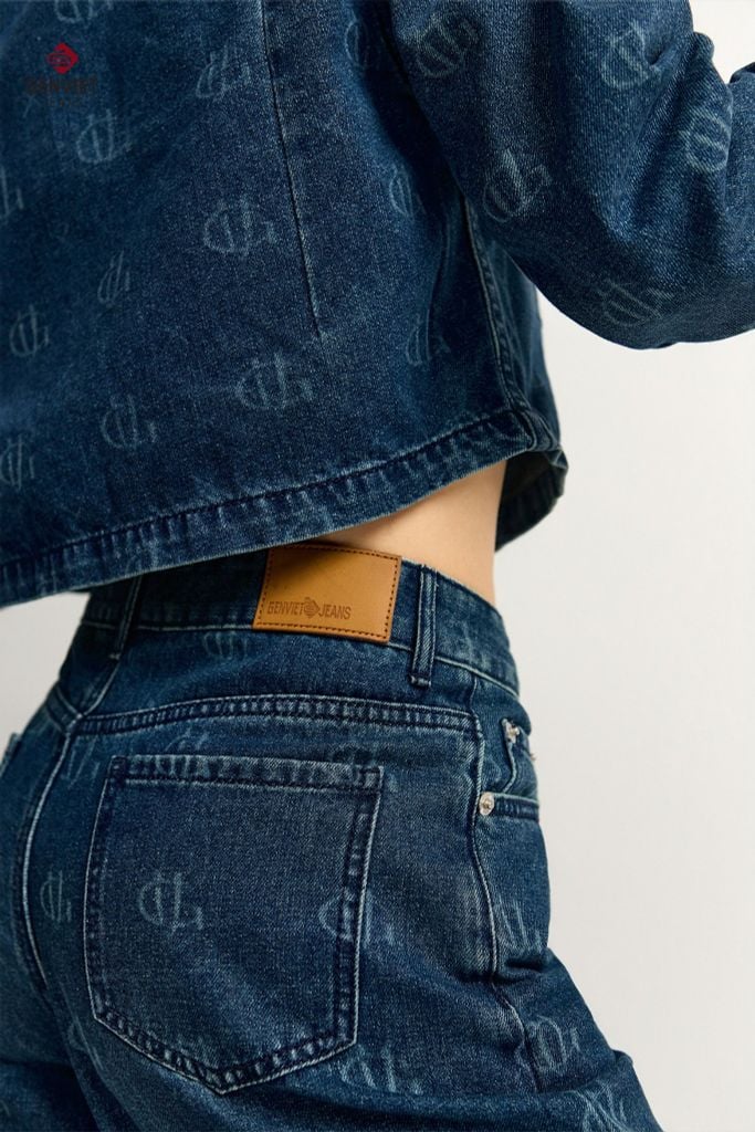 Quần Jeans Nữ Ống Suông