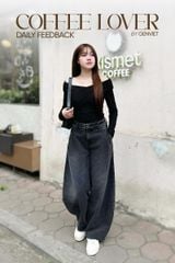 Quần Jeans Nữ Ống Cong Cá Tính