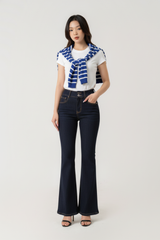 Quần Jean Nữ Ống Vảy Lưng Cao – Tôn Dáng Hoàn Hảo