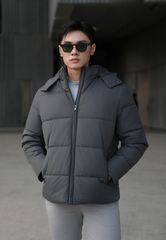 Áo Phao Nam 3 Lớp Dáng Ngắn – Giữ Ấm Tối Đa, Chắn Gió Tốt