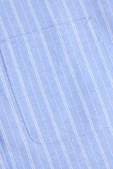 Áo Sơ Mi Nữ Dài Tay - Chất Thô Dáng Suông Kẻ Sọc Thanh Lịch