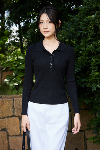 Áo Len Polo Nữ Dài Tay