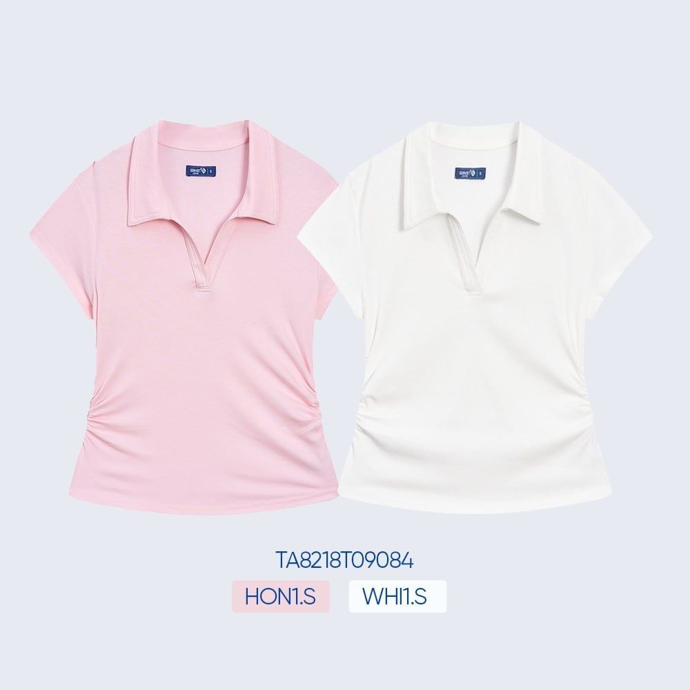 Áo Polo Cộc Tay Nữ - Ôm Gọn Vừa Phải, Tôn Eo Trẻ Trung