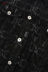 Áo Khoác Denim Unisex 1 Lớp Form Rộng – Hiệu ứng laser và wash nhẹ