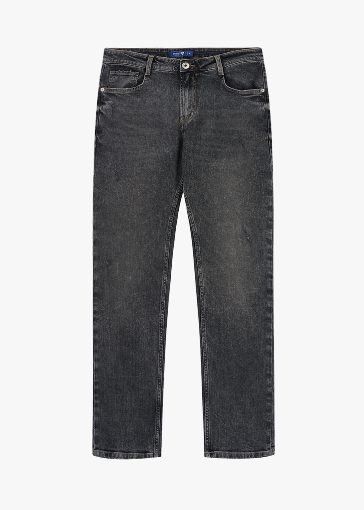 Quần Jean Nam Form Col Đứng - Vải Jeans Chéo Bền Chắc