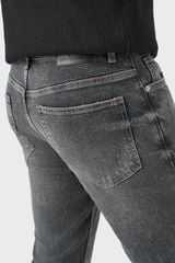 Quần Jean Nam Form Col Đứng - Vải Jeans Chéo Bền Chắc