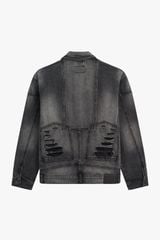 Áo Khoác Jean Bò Nam Form Suông