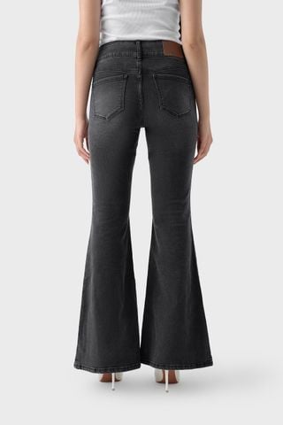 Quần Jean Nữ Ống Vảy Trẻ Trung - Cạp Cao 2 Cúc