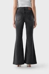 Quần Jean Nữ Ống Vảy Trẻ Trung - Cạp Cao 2 Cúc