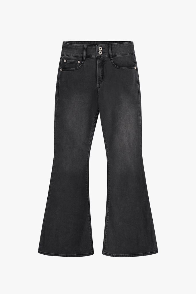 Quần Jean Nữ Ống Vảy Cạp Cao – Tôn Dáng Hoàn Hảo