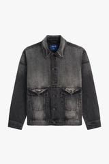 Áo Khoác Jean Bò Nam Form Suông