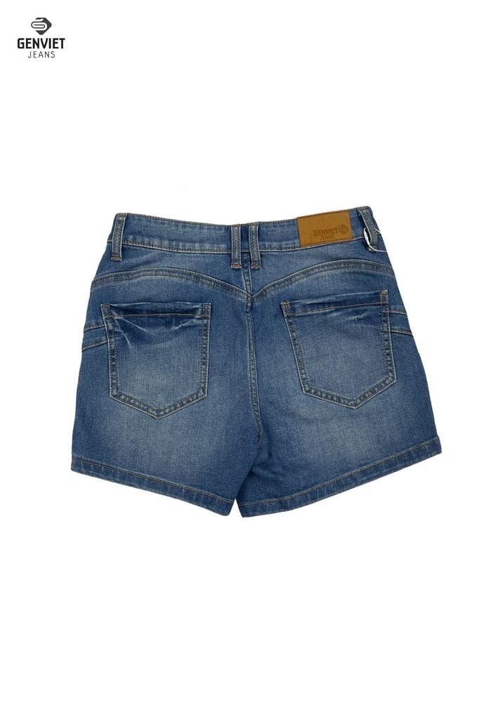 Quần Sooc Jeans Nữ Ôm Vừa