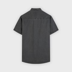Áo Sơ Mi Nam Cộc Tay Phom Suông - Chất Liệu Thô Thoáng Mát, Trẻ Trung